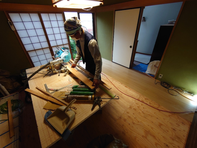 【現場レポート】安城市Ｋ様邸　和室から洋室ヘ改装工事②|ふすま・障子・網戸・畳・リフォーム　和紙屋  ～かずしや～　本部